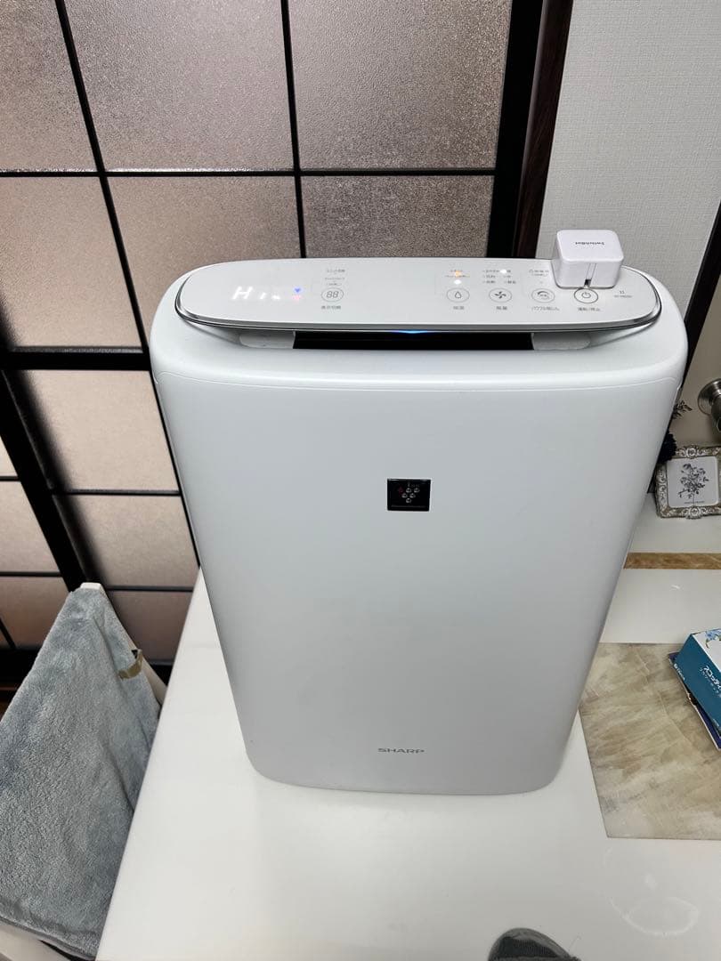 【美品】SHARP シャープ 加湿空気清浄機 2022年製　KI-NS50-W