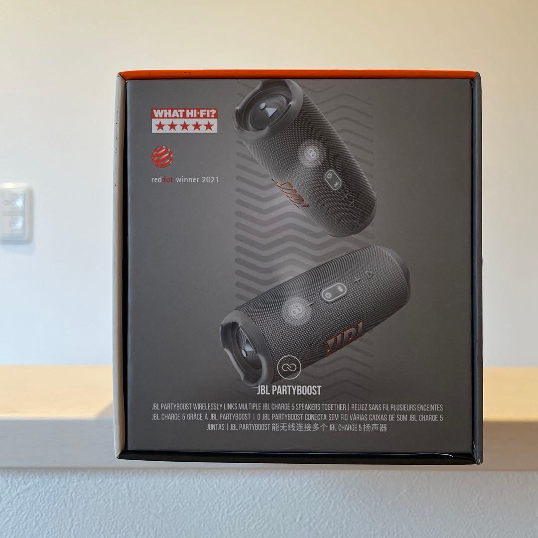 JBL Charge 5 ワイヤレススピーカー　グレー