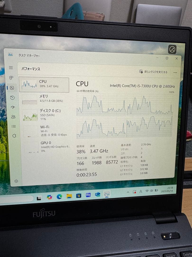 Windowsノート本体 lifebook 938U