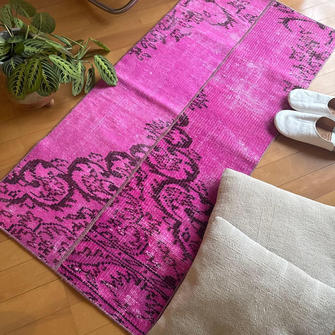 meno 様おまとめ2枚セット　トルコヴィンテージラグ