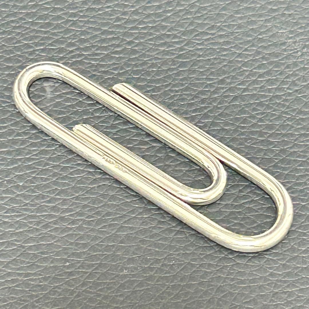 【希少】ダンヒル シルバー アンティーク マネークリップ ケース付き