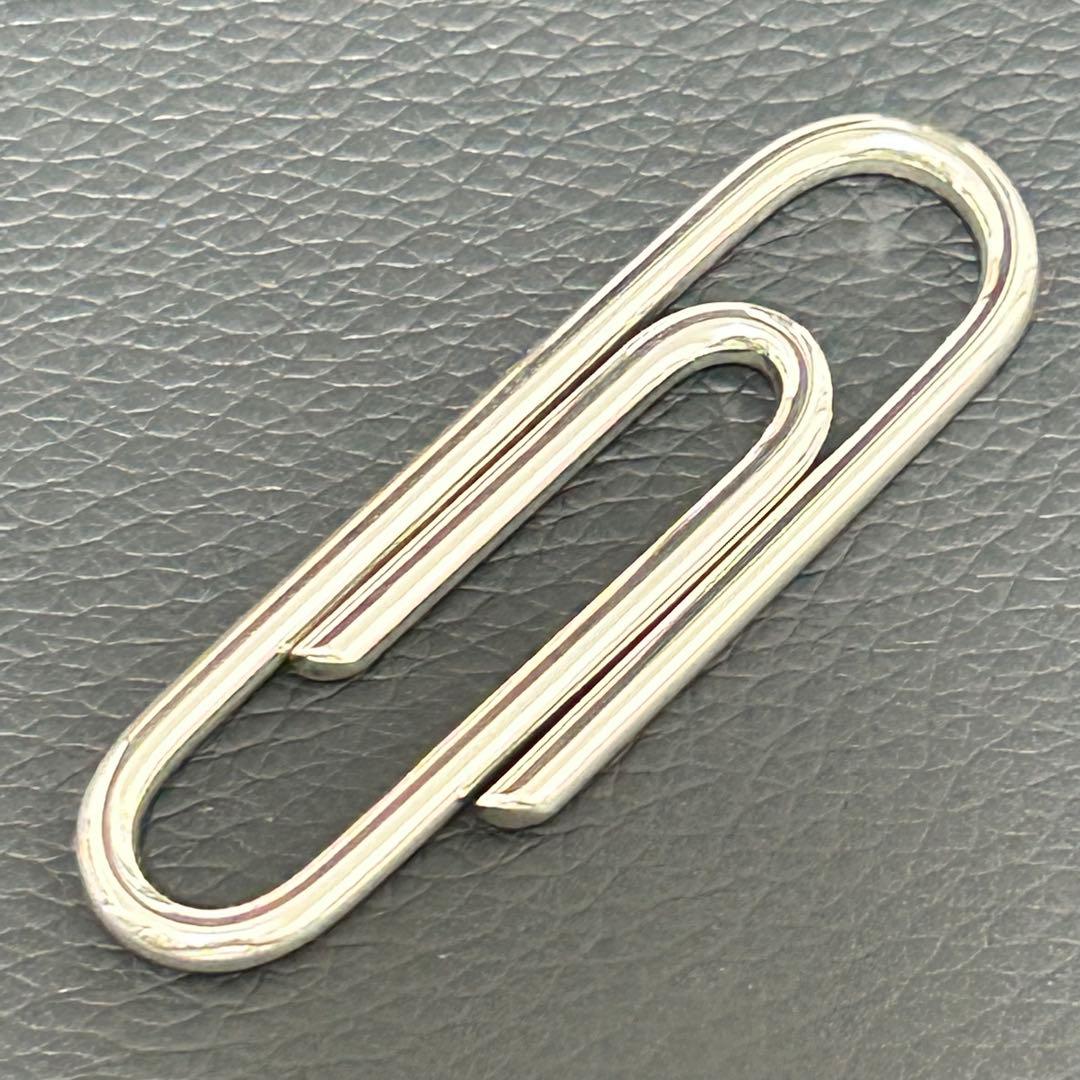 【希少】ダンヒル シルバー アンティーク マネークリップ ケース付き