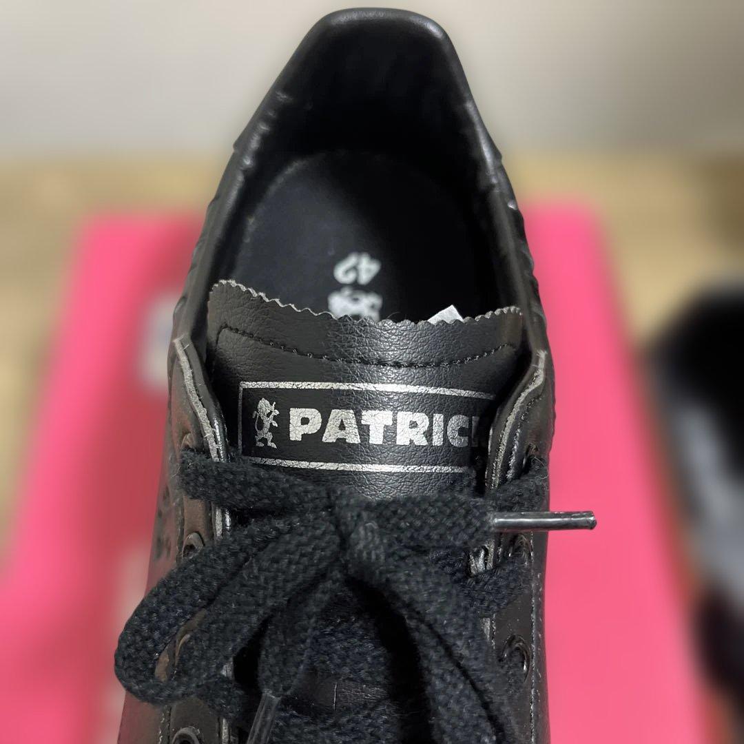 パトリック スニーカー ダチア ブラック 29571 定番　４２（２６．５ｃｍ）