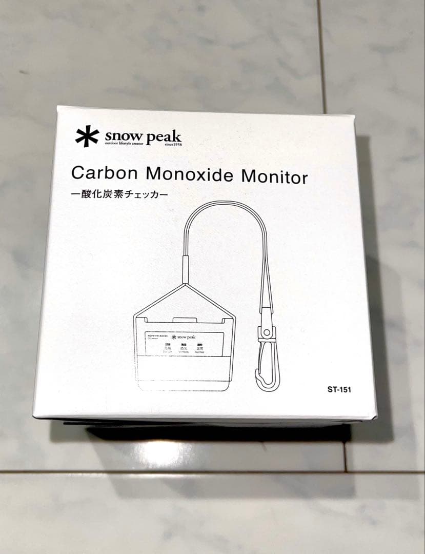 スノーピーク 一酸化炭素チェーカー