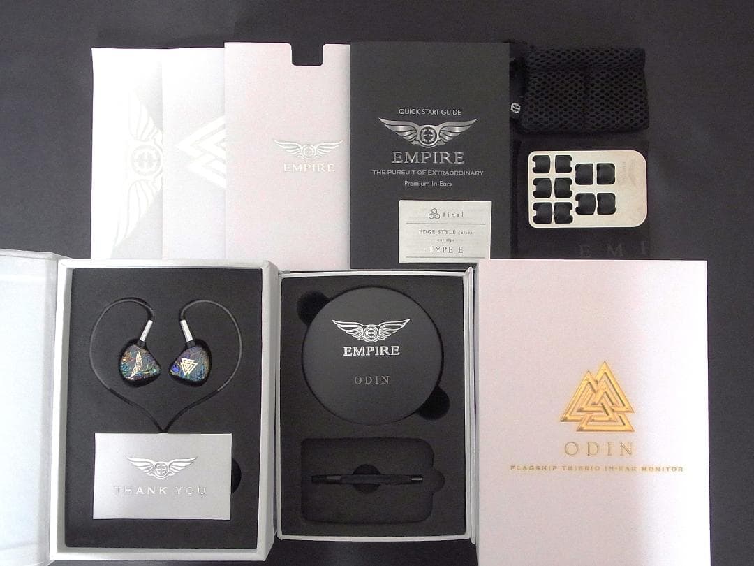 使用僅少・極美品 EMPIRE EARS ODIN 新4.4mmプラグ版