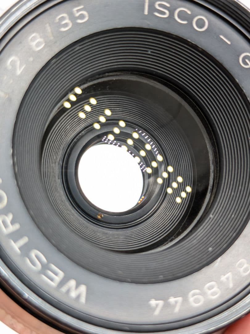 珍玉！実用品！ISCO-GOTTINGEN WETRON 35mm F2.8