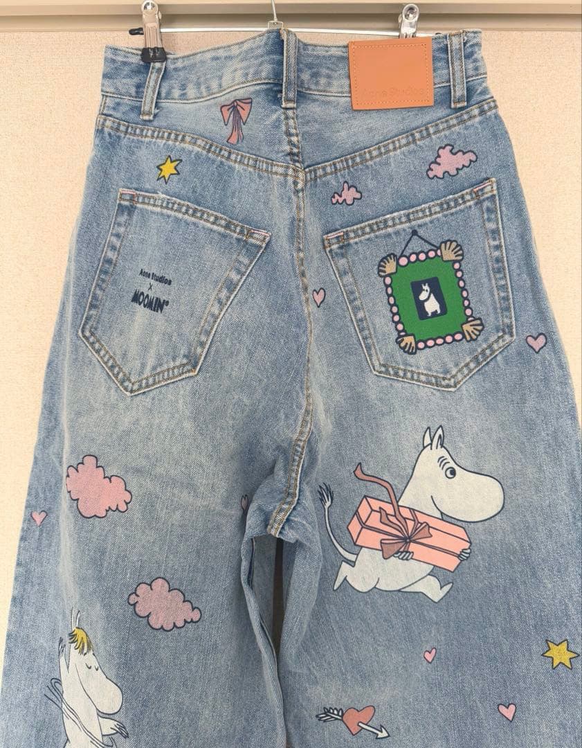 ラ*ん様 最高品質　スーパーバギー　フィット　ジーンズ　S 定価12万