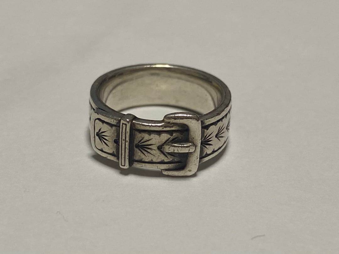 アガット　シルバーピンキーリング3号