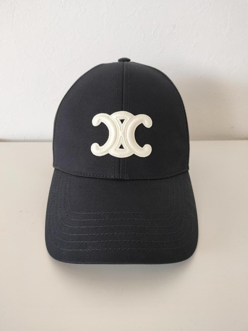 【YURI♡】CELINE 黒 ベースボールキャップ L
