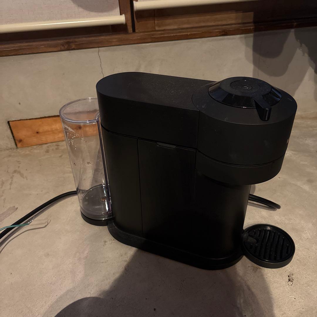 ブラック コーヒーメーカー ガラスカップ付き