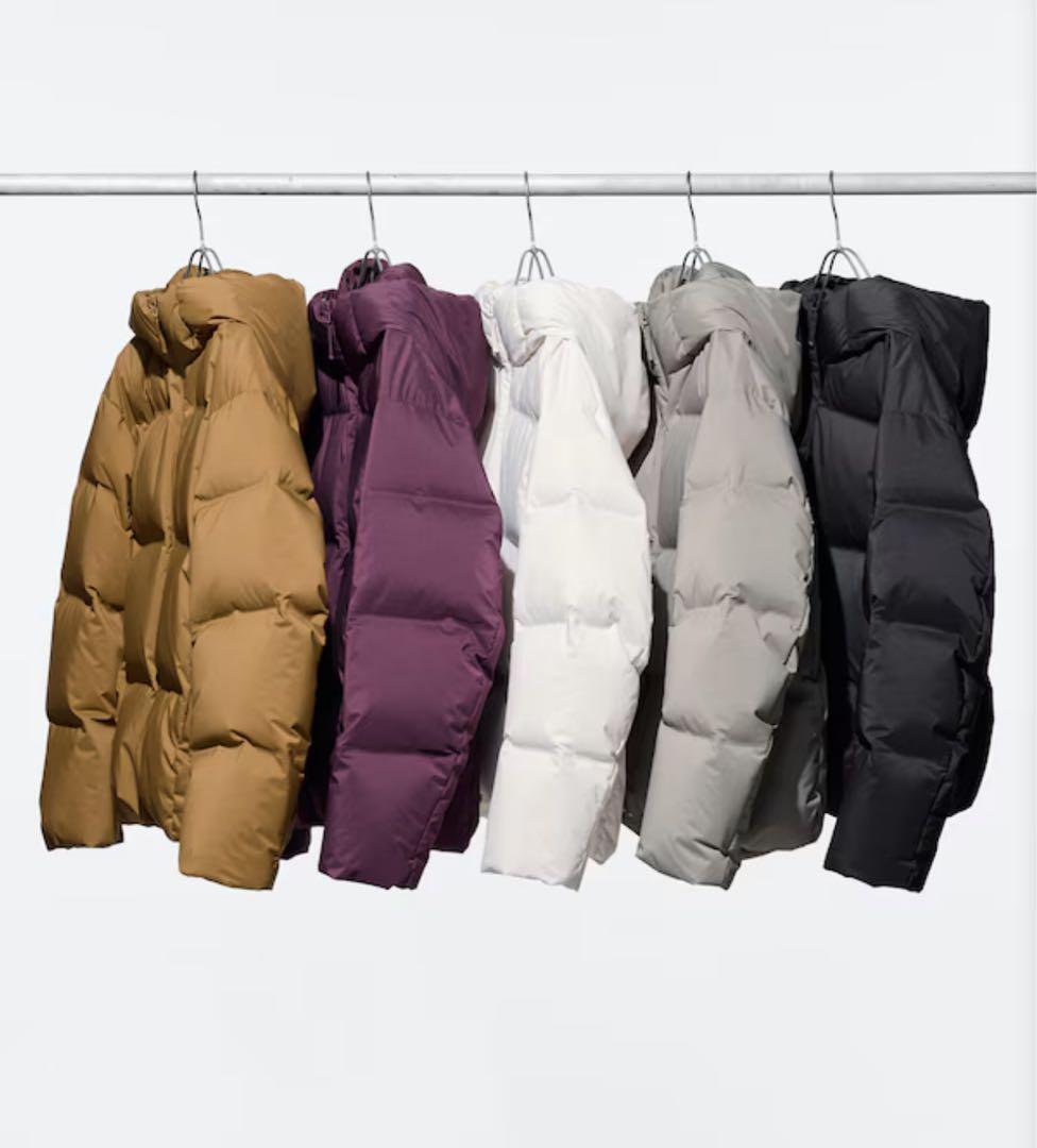 【新品未使用】2025新作　ユニクロ　シームレスダウンパーカ　レディース　黒　S