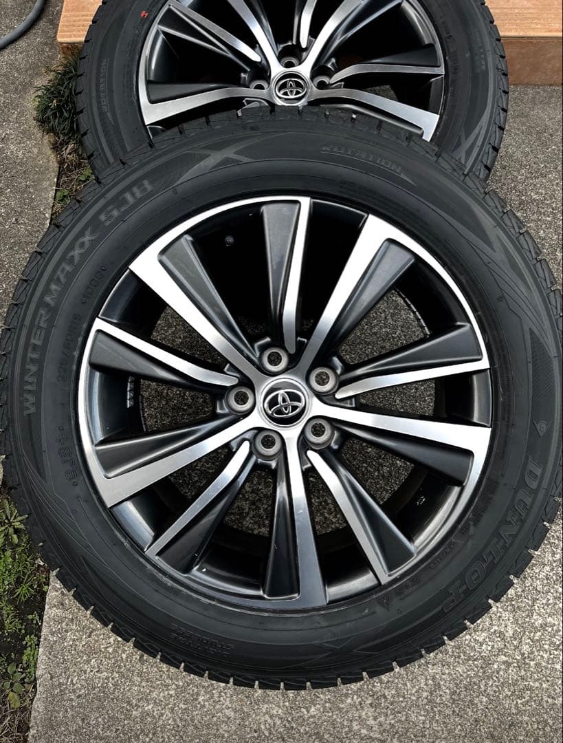 mi DUNLOP スタッドレス 18インチホイールセット