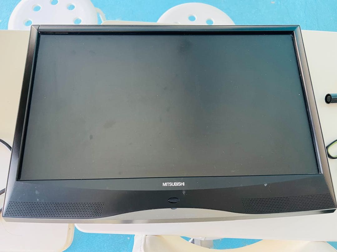 MITSUBISHI モニター （TV視聴可）モニターアーム+キーボード+マウス