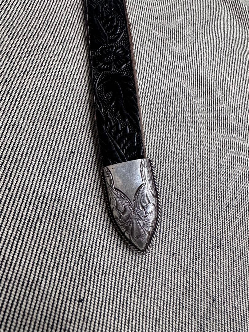 GLAD HAND × HTC \"EMBOSS FLOWER\" ウエスタンベルト