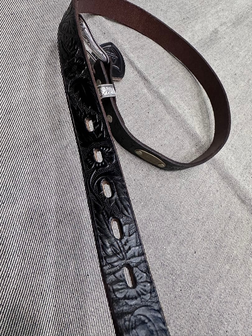 GLAD HAND × HTC \"EMBOSS FLOWER\" ウエスタンベルト