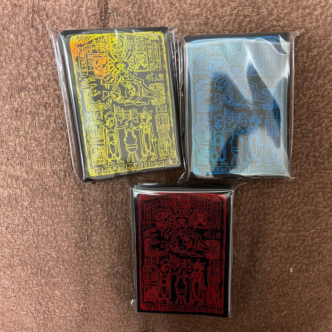 一旦専用！　遊戯王　プリズマティックゴッドボックス　スリーブ　3種×3セット