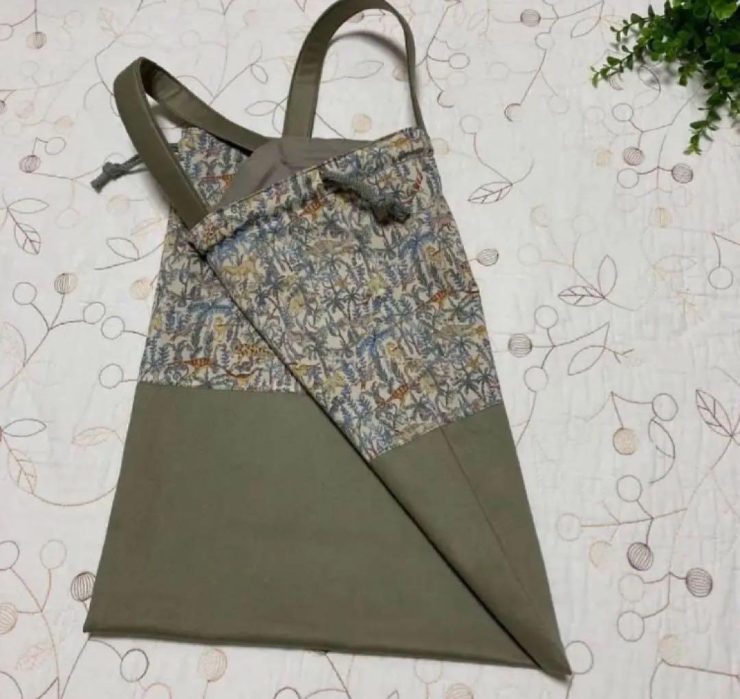 リバティ　ランブルアンドロアー　入園入学3点セット　手提げ袋　上靴入れ　体操着袋