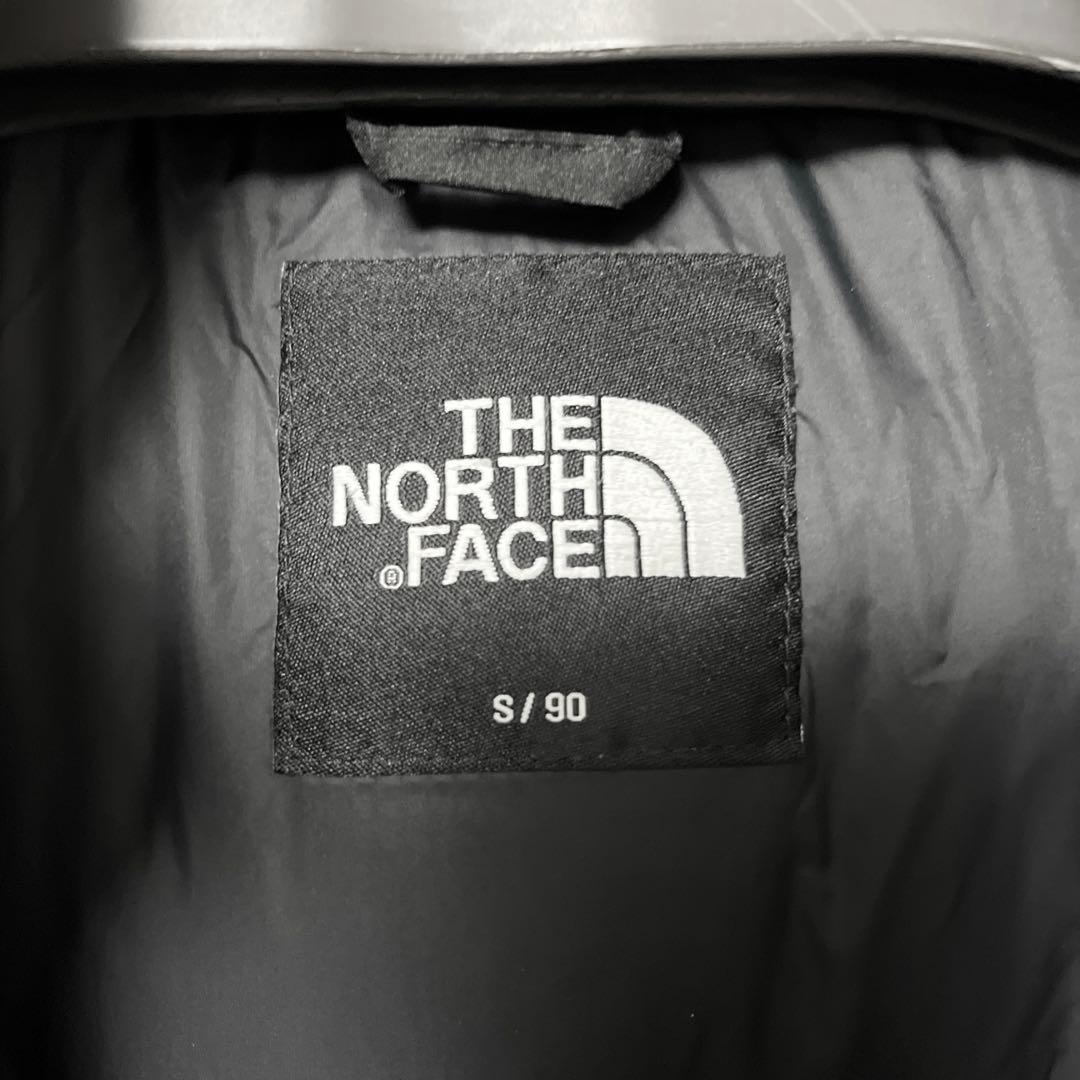 ノースフェイス ベンチコート メンズS レディースL ブラック ロングダウン