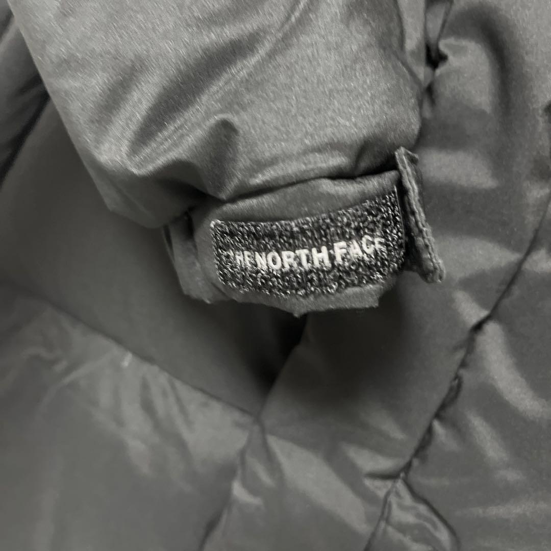 ノースフェイス ベンチコート メンズS レディースL ブラック ロングダウン