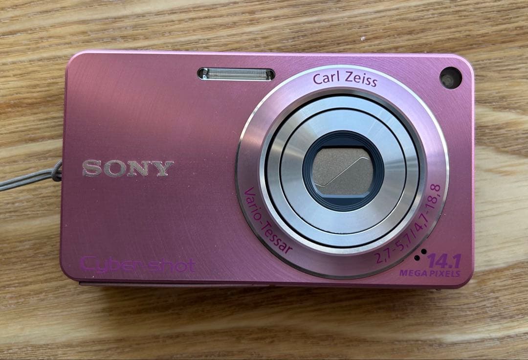 SONY Cyber-shot DSC-W350 ピンク動作確認済 超美品