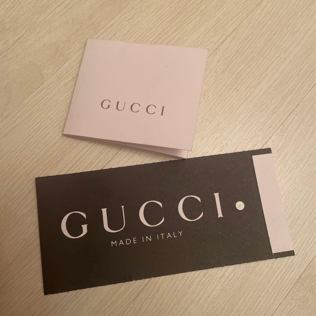 GUCCI GG柄 長財布 箱・タグ付き　黒