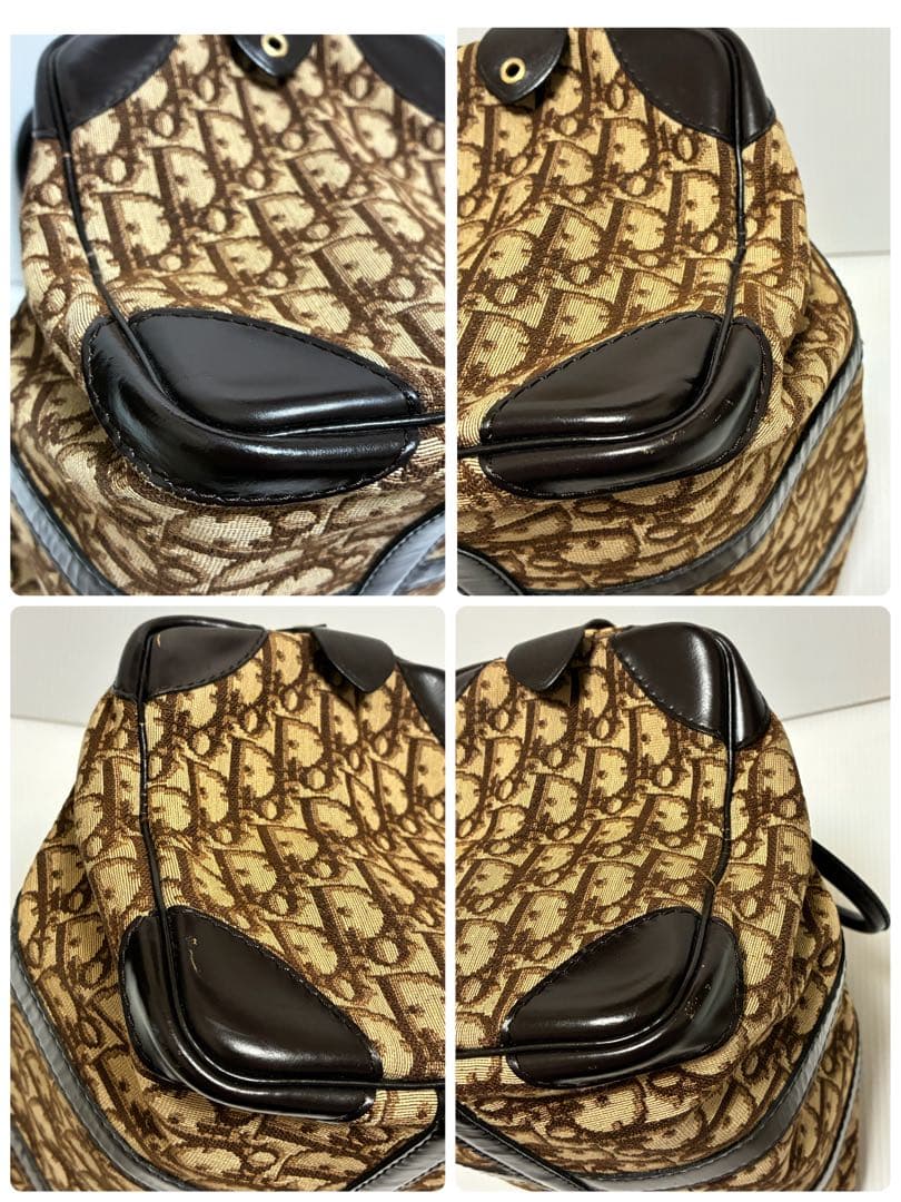 【*i様 Christian Dior オールド ディオール ミニボストン トロ