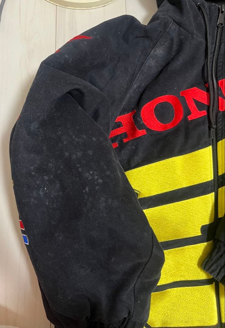 ジャケット・アウター supreme honda fox racingpuffyzipupjacket