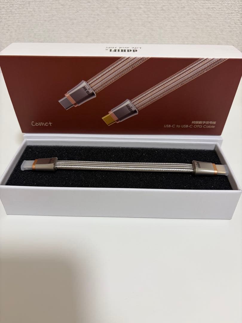 PCケーブル・コネクタ DD ddHiFi TC19CC (Comet)10cm