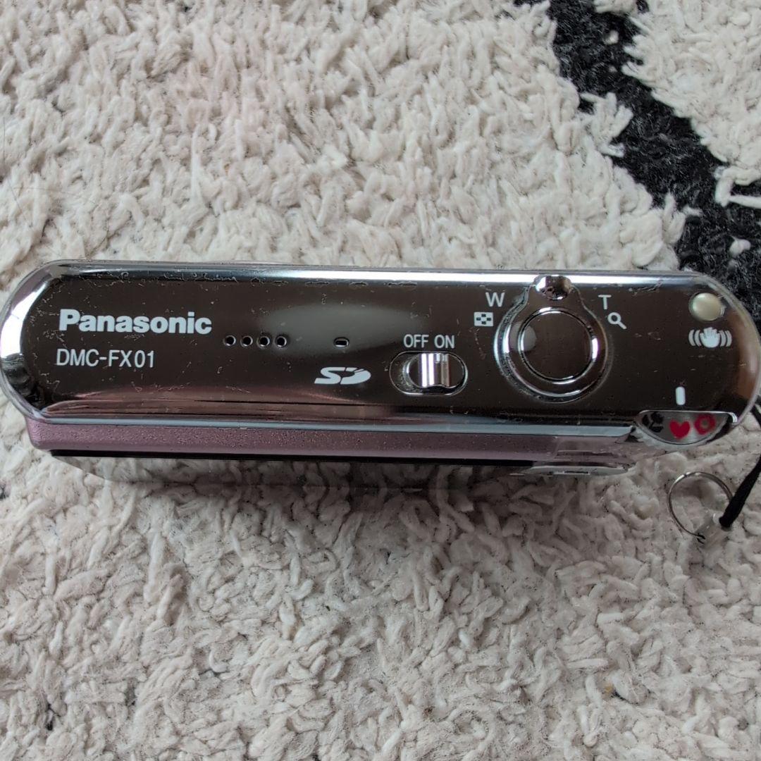 Panasonic Lumix DMC-FX01 デジタルカメラ ピンク最終値下