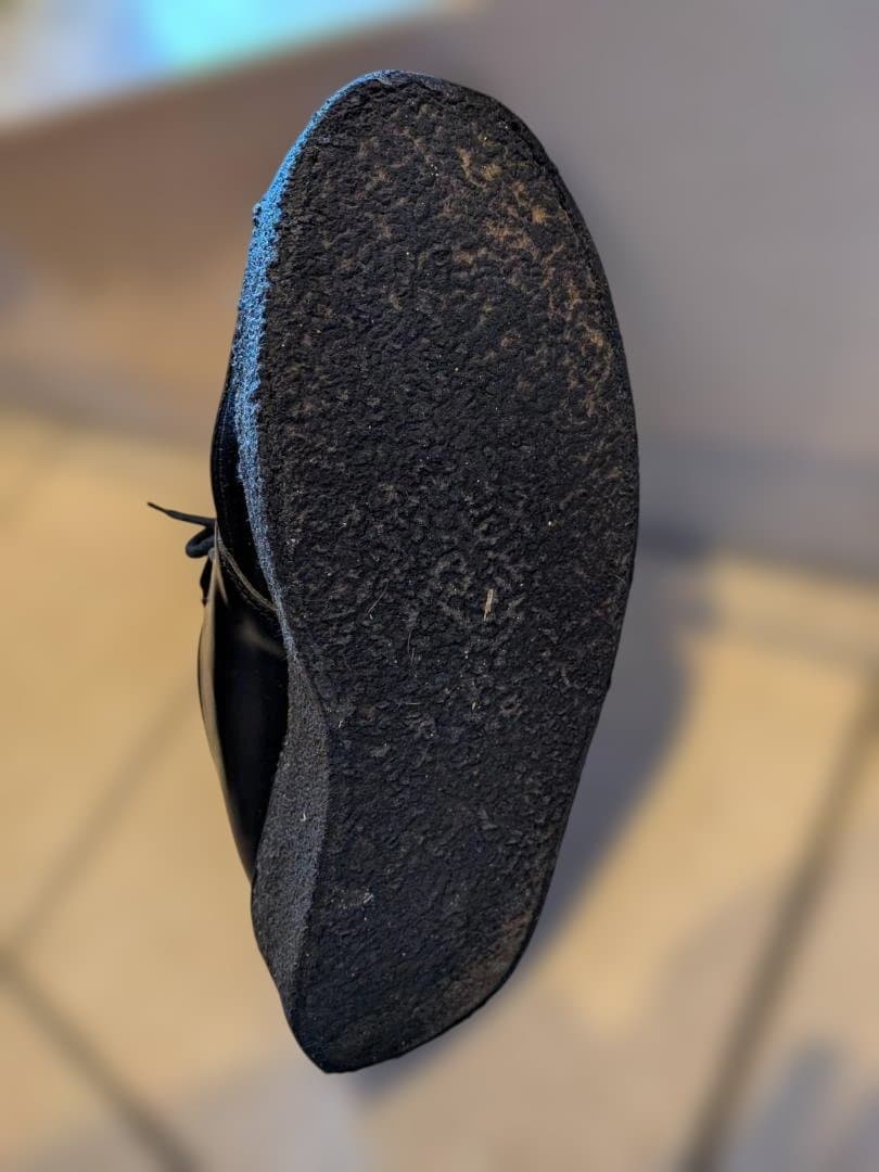 ジョージコックス　ラバーソール　UK5 ブラック