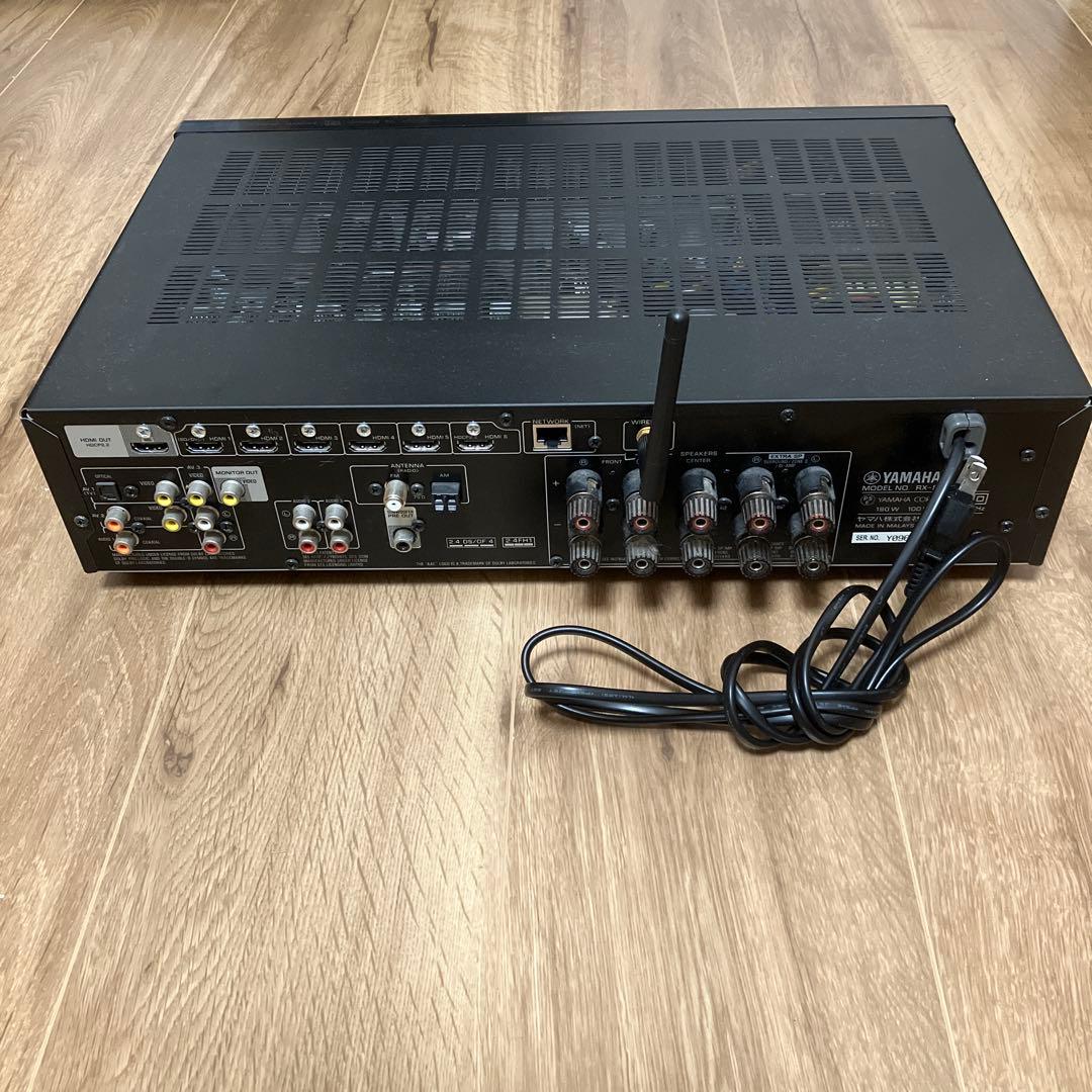 【YAMAHA AVレシーバー RX-S601 ブラック】リモコン付き・箱なし