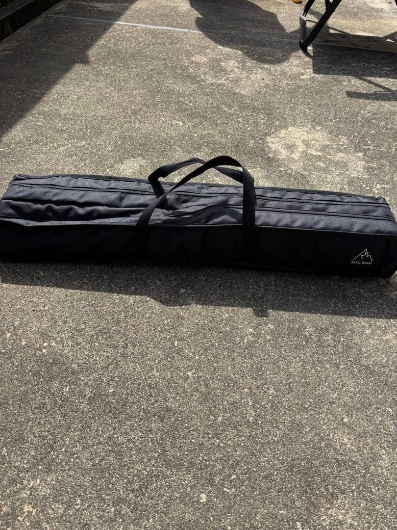 ラーテルワークス ウッドパネルテーブル 木製天板 収納バッグ付き