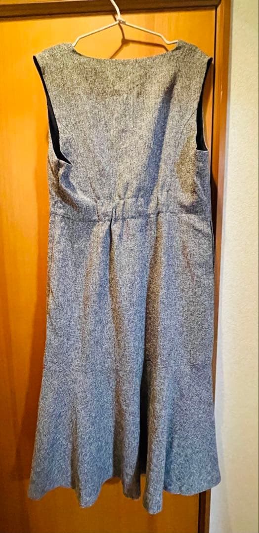 【2/8まで値下】OverE ツイードライクマーメイドワンピース 102サイズ