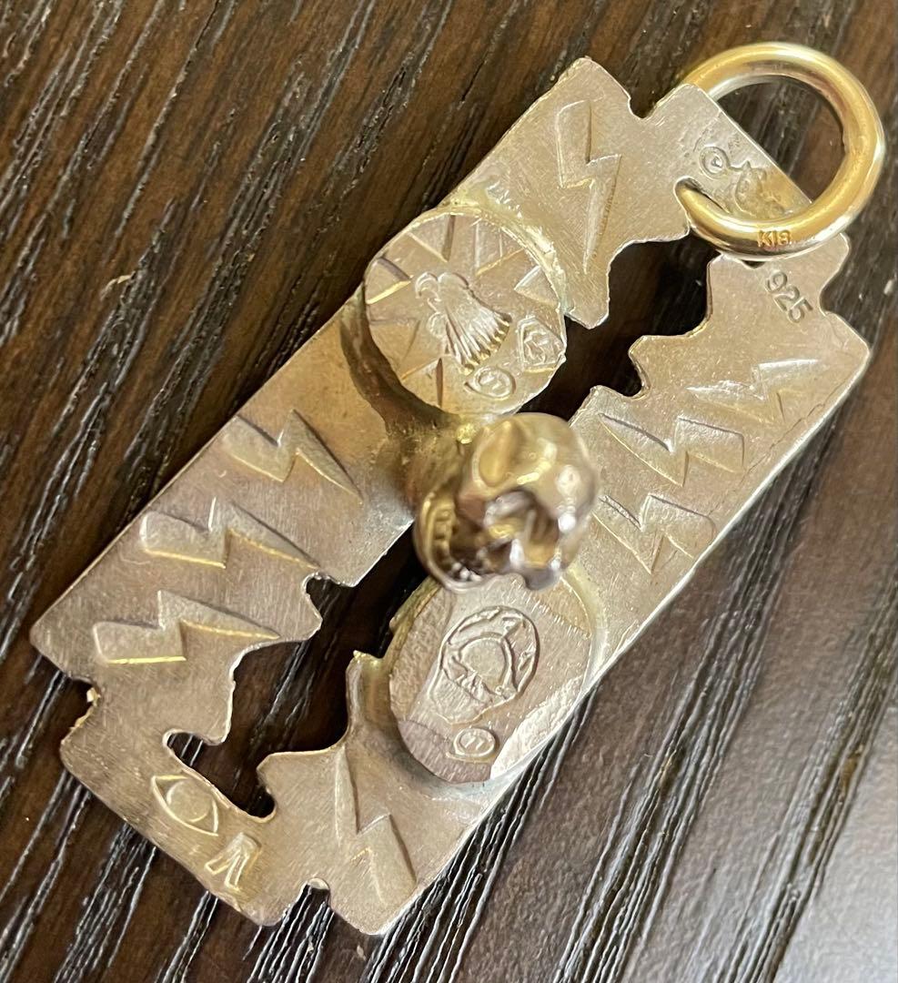 ストップライト カミソリトップ　シルバーミニスカル カスタム