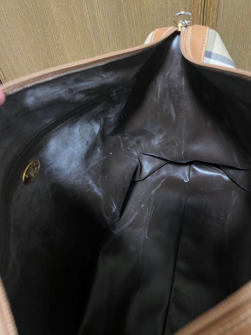 Burberry チェック柄 トートバッグ　ノバチェック　ヴィンテージ