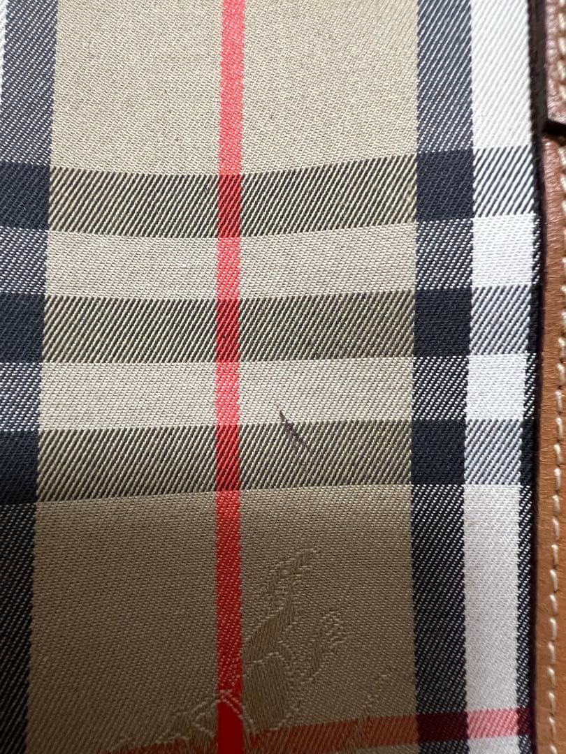 Burberry チェック柄 トートバッグ　ノバチェック　ヴィンテージ