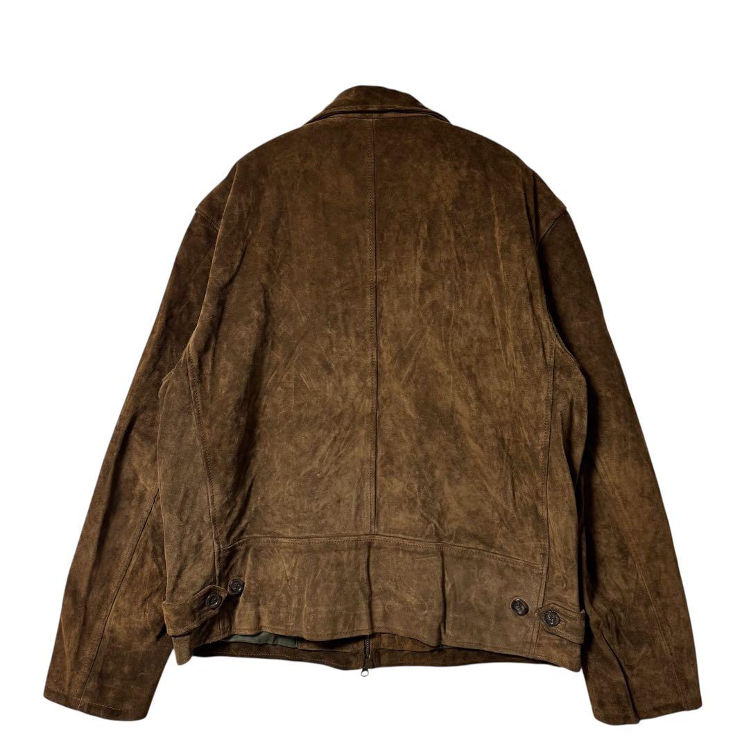 00s J.CREW ジェイクルー スウェード レザージャケット ブルゾン