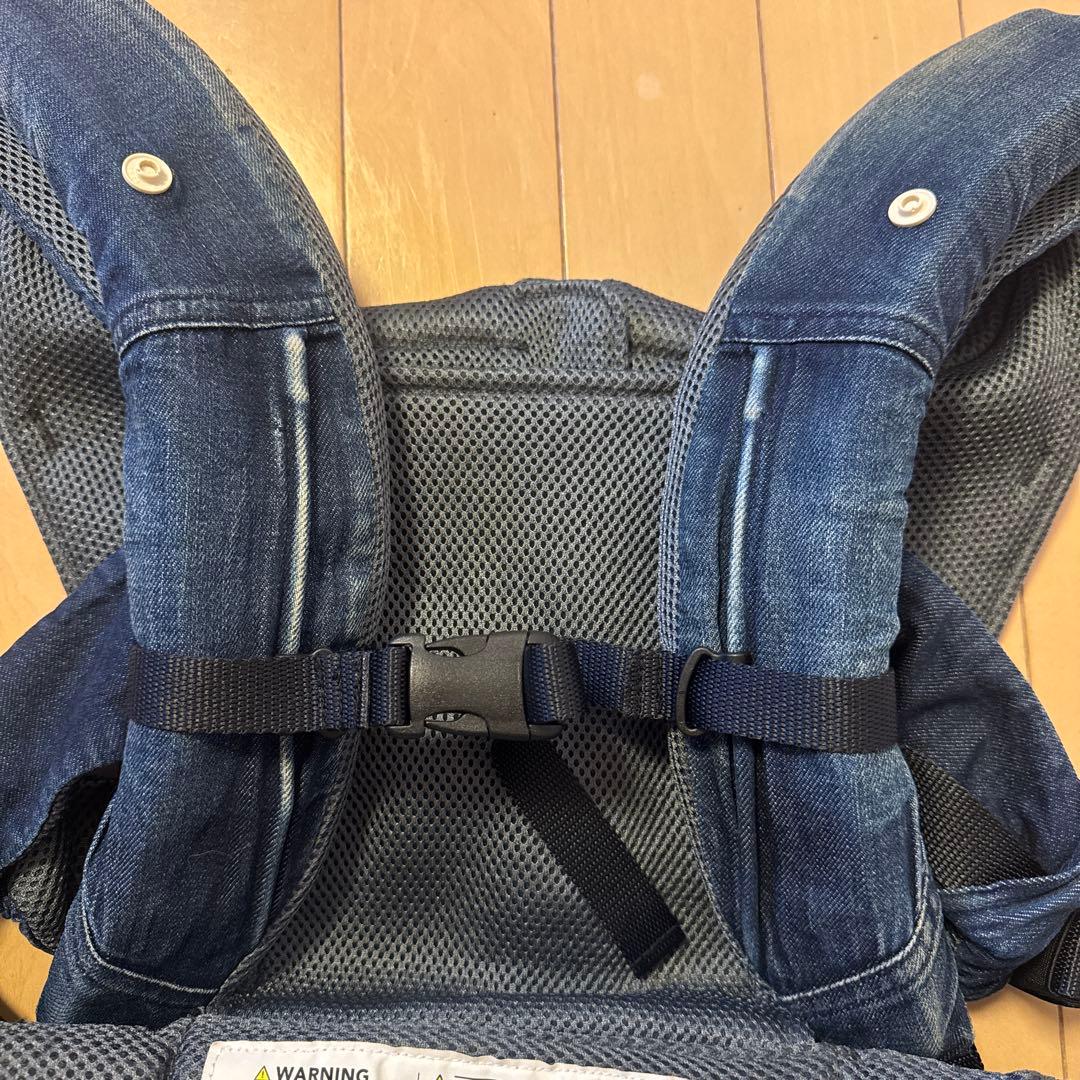 【美品】キューズベリー　NICO DENIM 抱っこ紐　デニム　ニコ