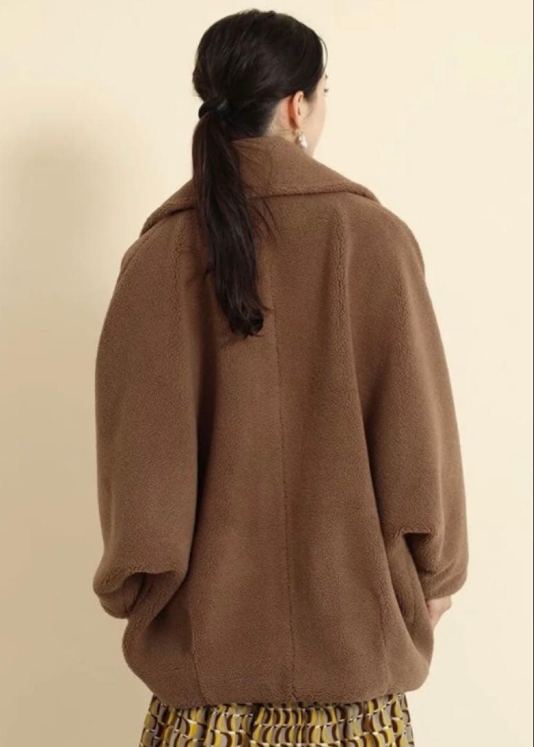 【venus】FENNEL／フェンネル ボリュームボアアウター モカ