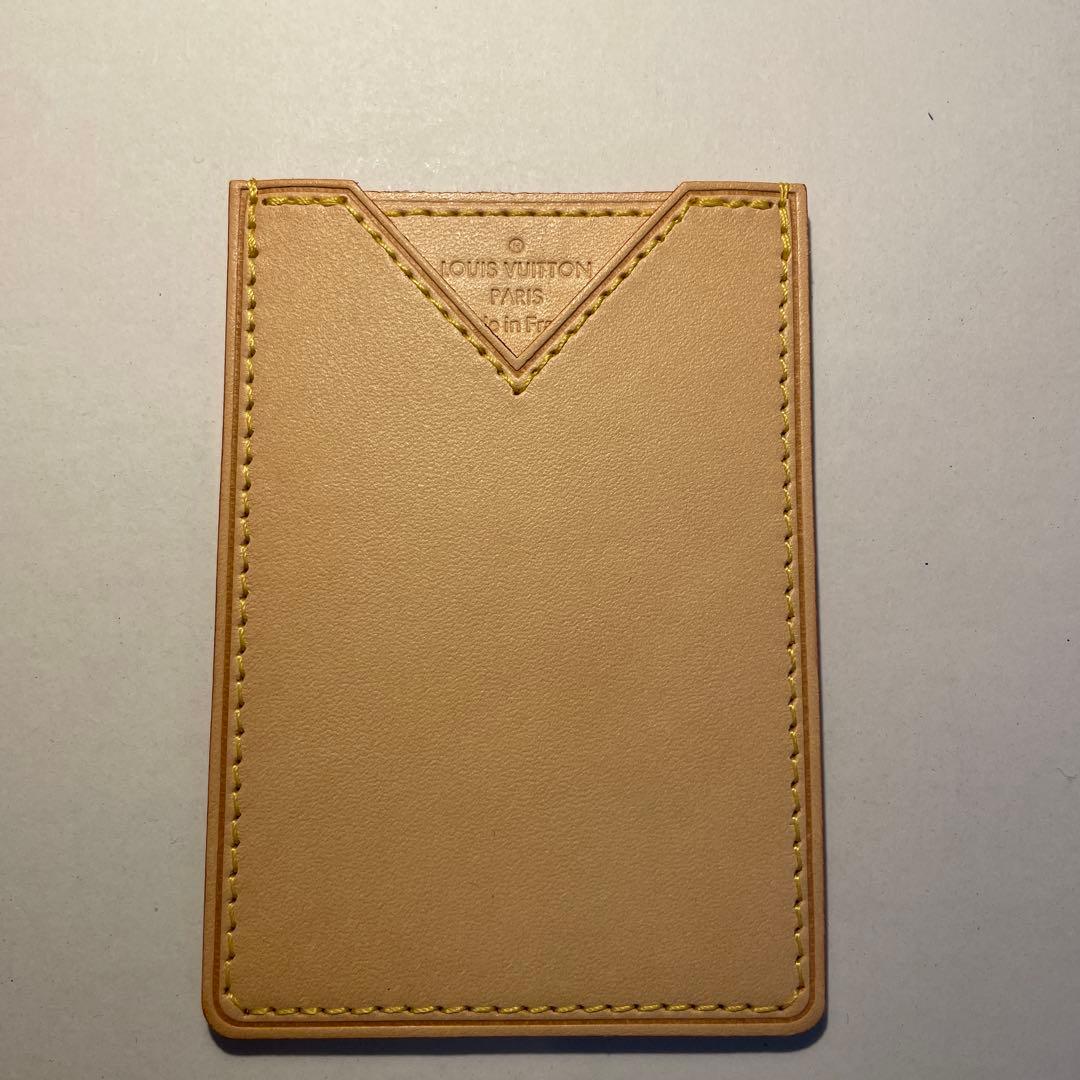【中古 美品】ルイヴィトン 名刺入れ ヌメ革 パスケース　フランス製