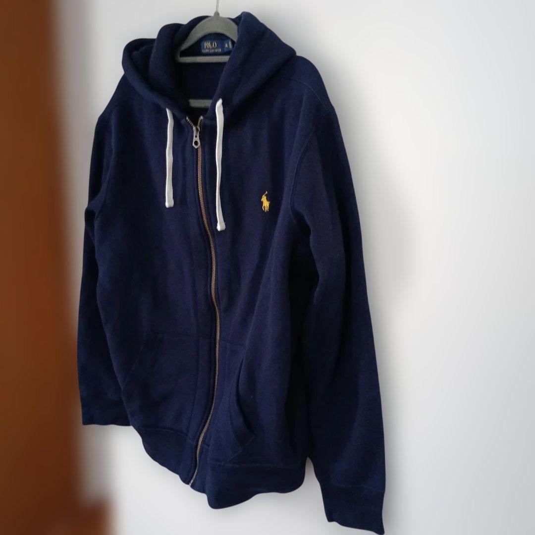 美品　Polo Ralph Lauren ネイビー　フルジップパーカー XL