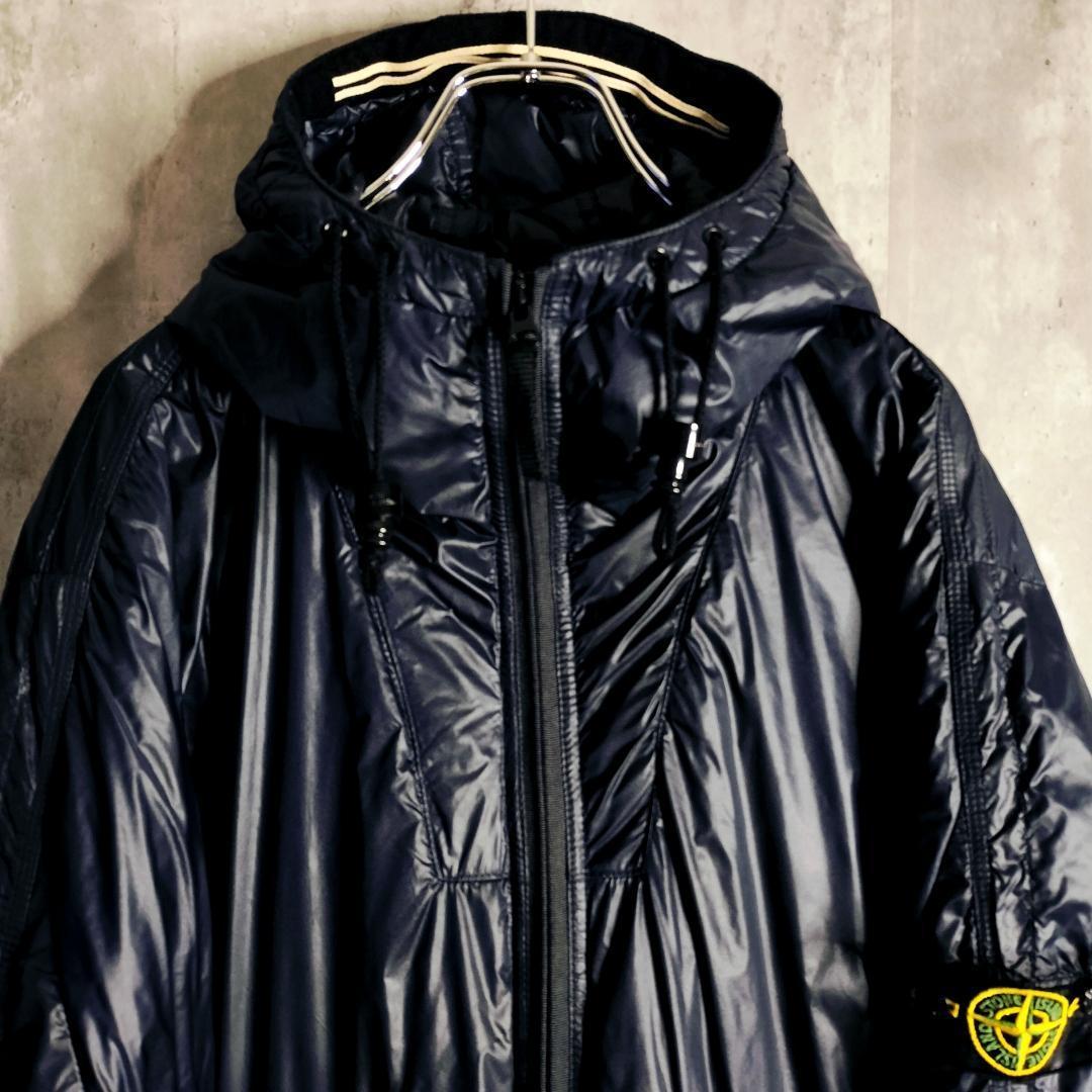 08AW・ハーヴェイ★ストーンアイランド メッシュバッジ グースダウンジャケット