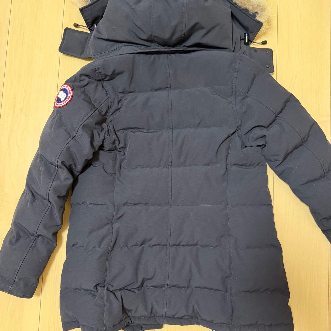   ダウンジャケット ネイビー カナダグース