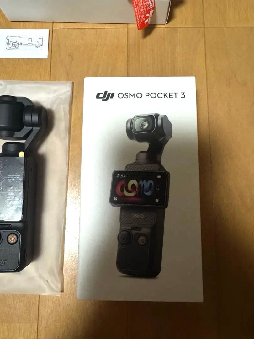 DJI Osmo Pocket 3 2025年5/27購入品
