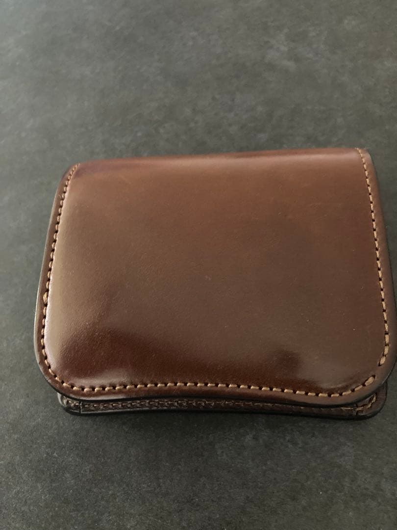 イ*読様 ワイルドスワンズ　パーム　シェルコードバン　マホガニー　銀座8周年限定