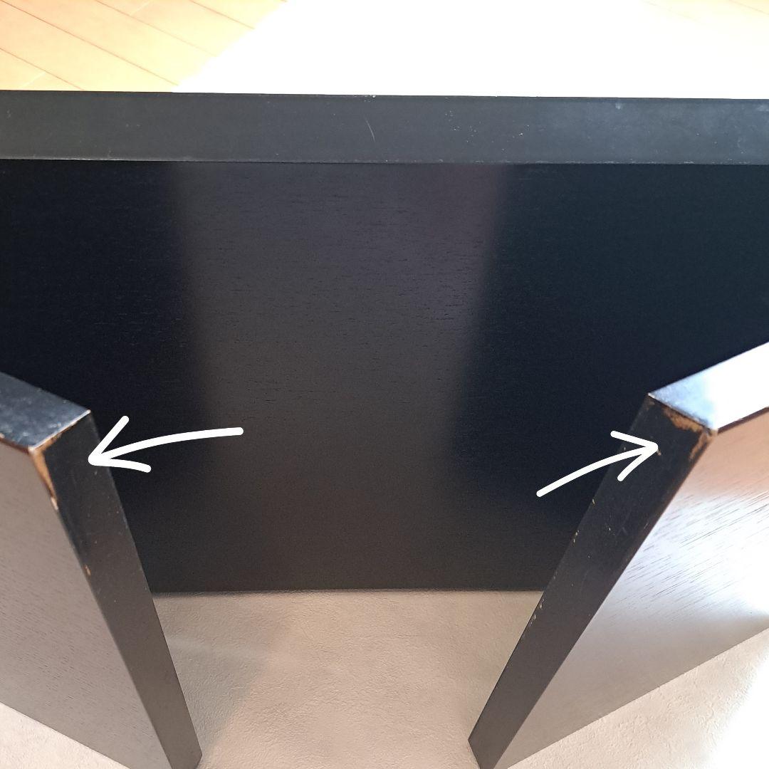 上質 TAIYO 和モダン 折り畳み 座卓 ローテーブル ダークブラウン 木製