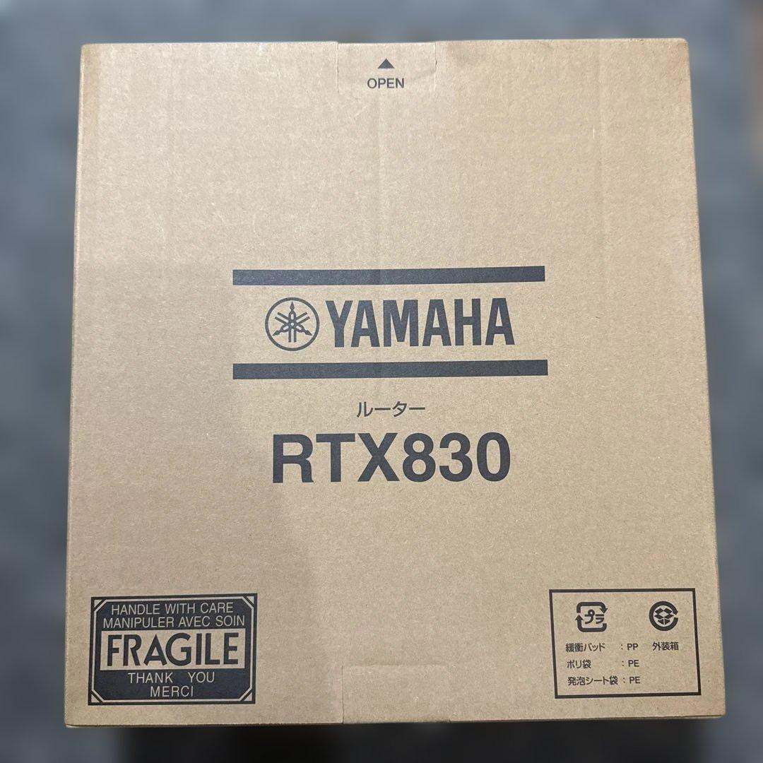 [新品] YAMAHA RTX830 ルーター　本体