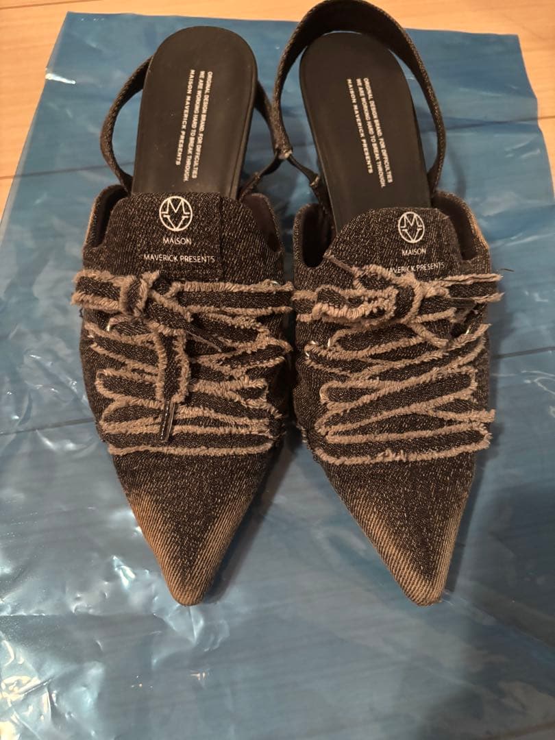 MAISON MAVERICK PRESENTS　デニムミュールスニーカー