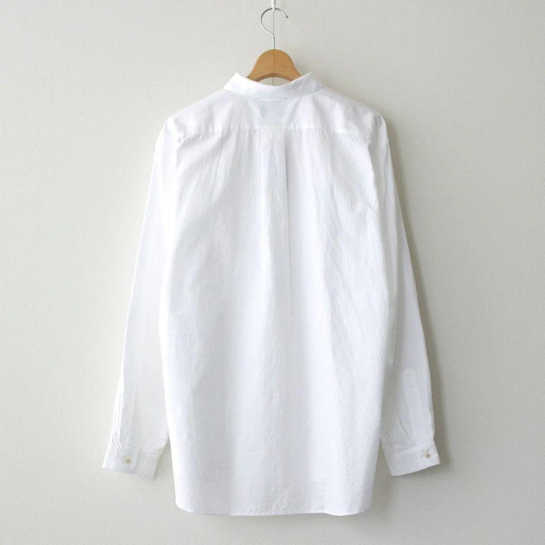 【新品】YAECA BUTTON SHIRT WIDE 白　Mサイズ