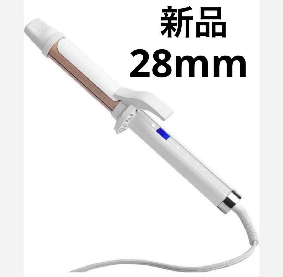 新品　KINUJO コテ ヘアアイロン　カールアイロン 28mm 絹女